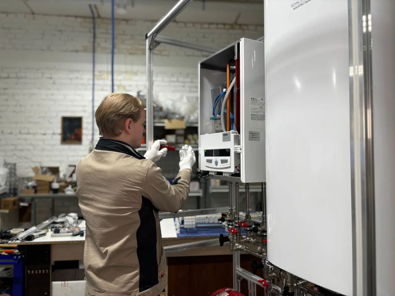 Tankless Water Heater Services inspection and diagnostic work
